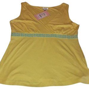NEW Lilly Pulitzer Palm Beach Collection Lemon Yellow Juliette Top | Women's XL